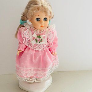 Vogue Ginny Girl ‘Little One’ w/Stand 8” Closing Eyes Posable Vintage 1984 Dakin